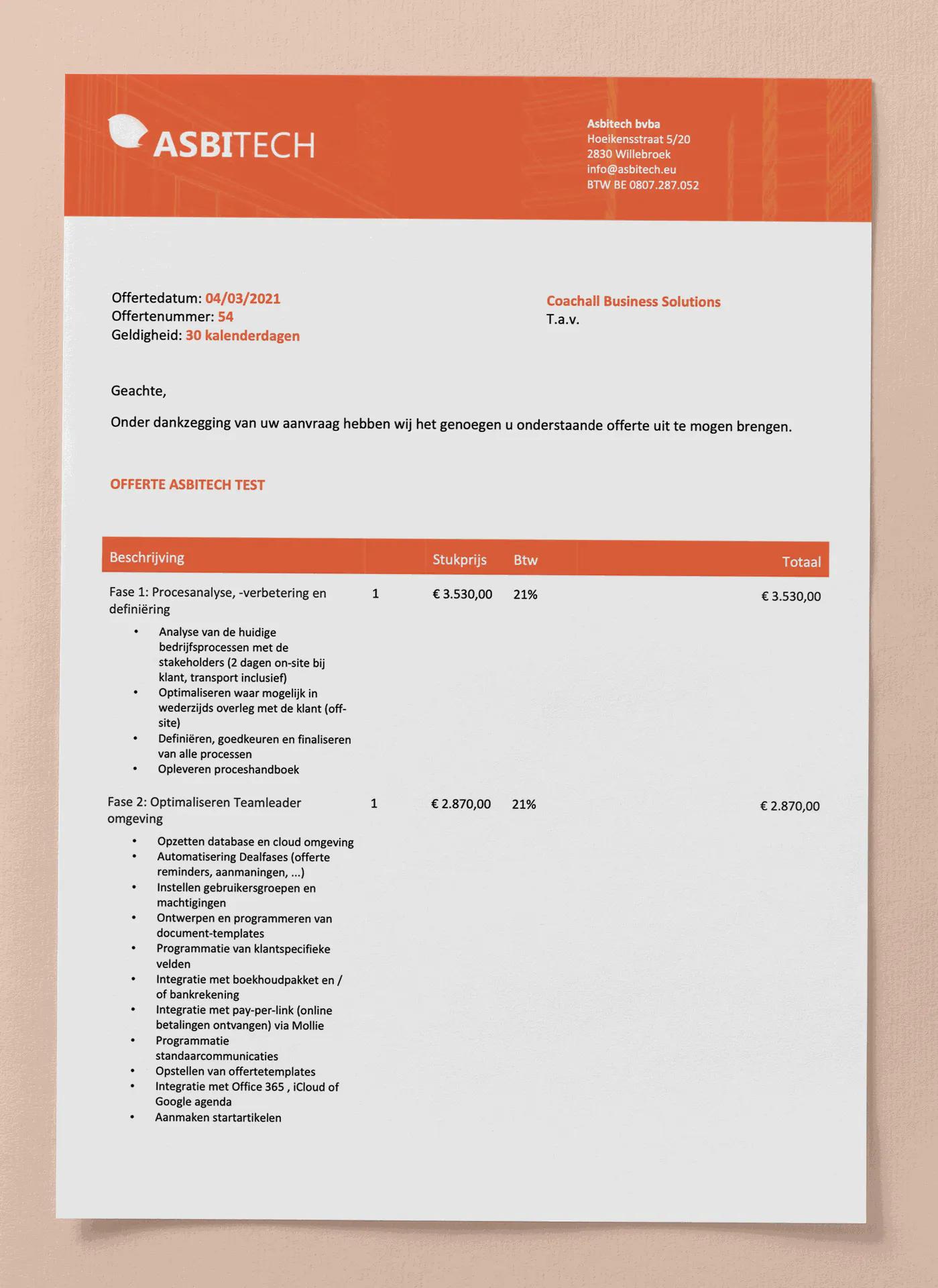 asbitech offerte